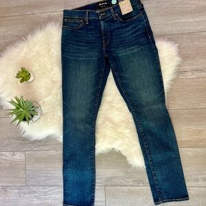 MADEWELL | NWT high-rise Indigo Skinny Jeans (32/14)